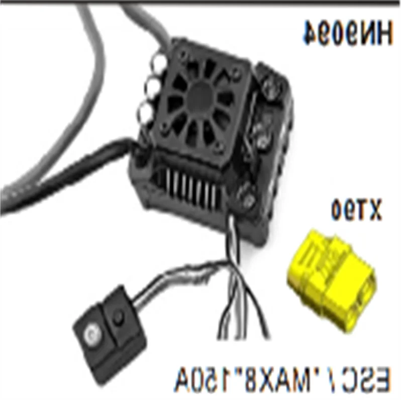 

Hongnuo HNR H9901 6S 1/8 Monster Truck RC Car HN9094 HaoYing WP-MAX8-RTR-150A ESC XT90 Plug