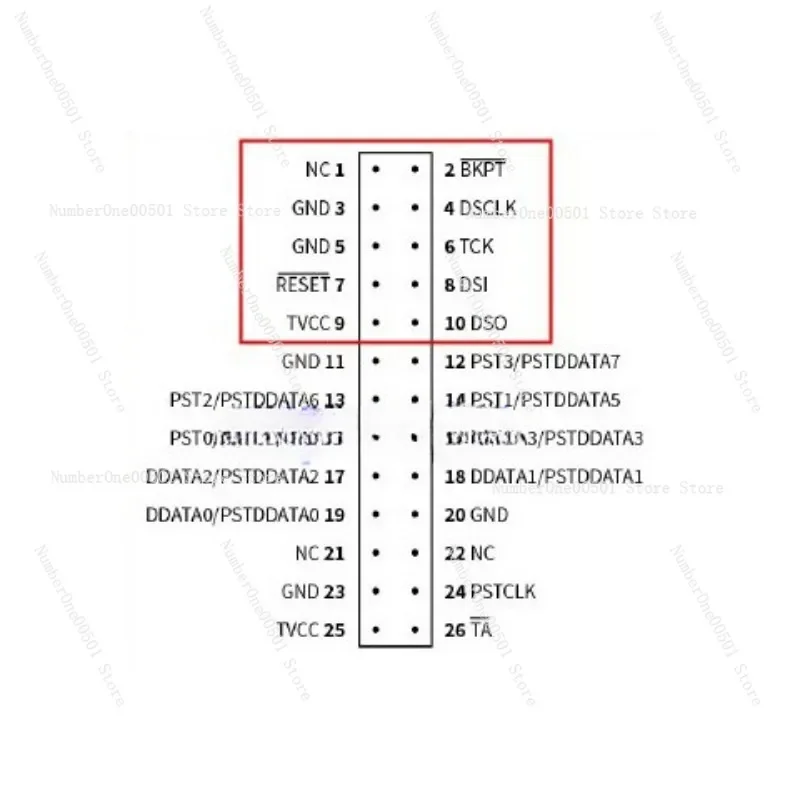 Programmer CFV234 Read and write MCF52xx 5214 5282 52255