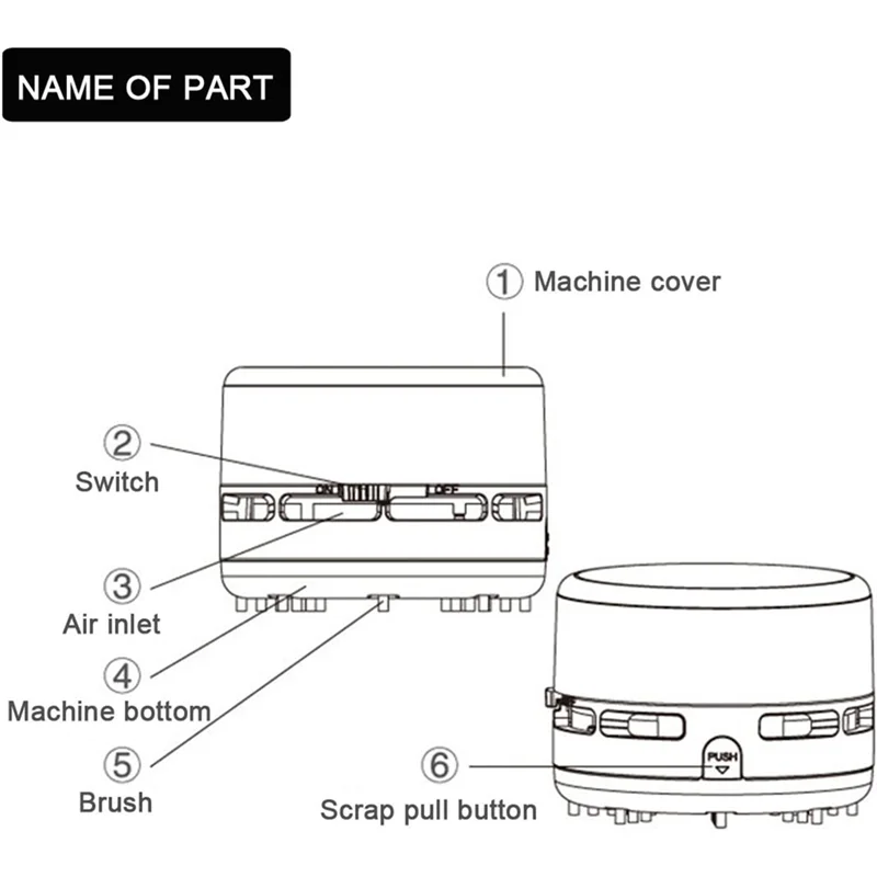 B25B Home Office Desk Dust Cleaner, Portable Mini Vacuum Cleaner, Car Vacuum Cleaner, Mini Vacuum Cleaner