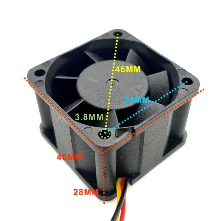 

4028 4CM BALL 12V5V24V SERVER DIY COOLING FAN