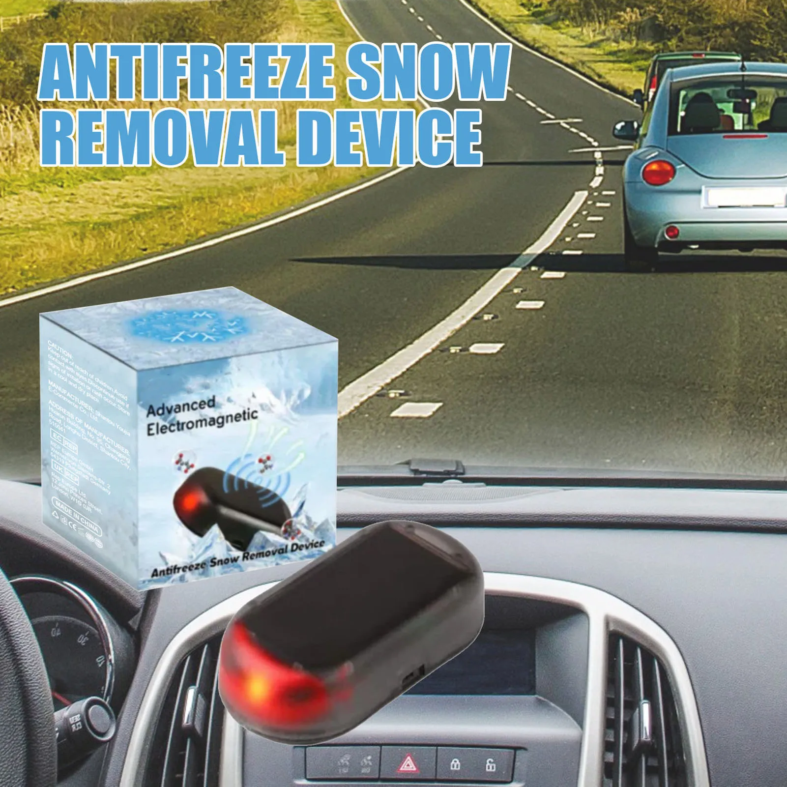 Antifreeze Snow Removal Instrument Practical Antifreeze Car Snow Remover for Living Rooms Bedrooms