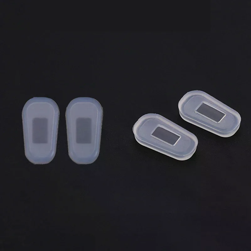 1 زوج نظارات اكسسوارات مخدات أنف للنظارة ، سيليكون عدم الانزلاق مخدات أنف للنظارة مكافحة المسافة البادئة ، مخدات أنف للنظارة الضغط على الأنف #5