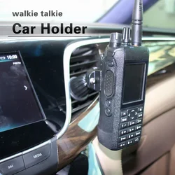 Car Holder Walkie Talkie Bracket in Car Air Outlet Mount for Two Way Radio