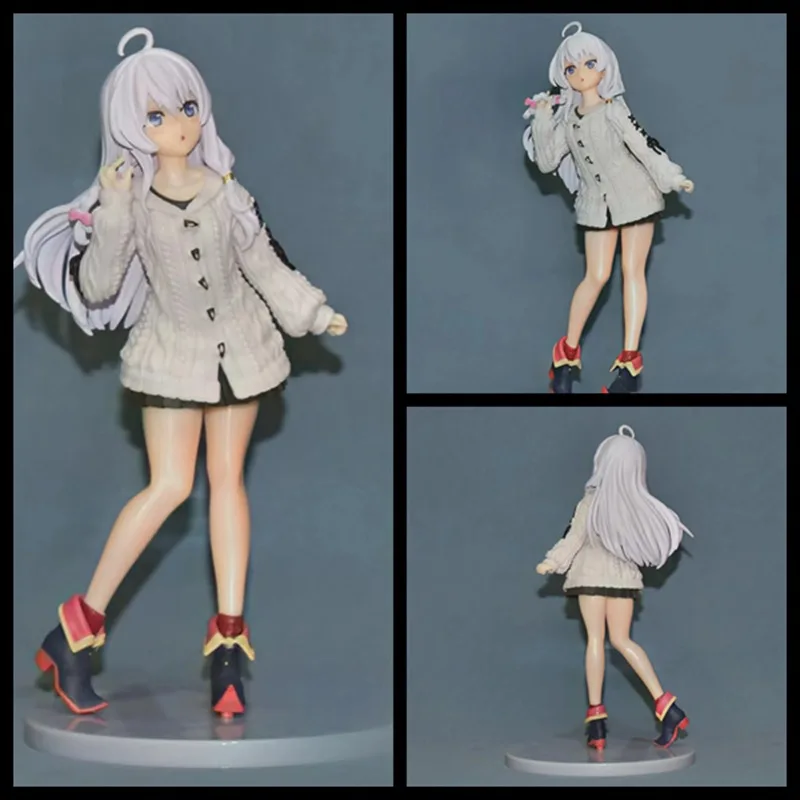 Wandering Witch Elaina Knitted Sweater Casual Outfit Anime Figure Model