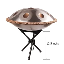 9/10/12/14 Tone Handpan Drum 22 Inches 440hz D Minor Steel Tongue Drum Yoga Meditation Music Drums Percussion Instruments