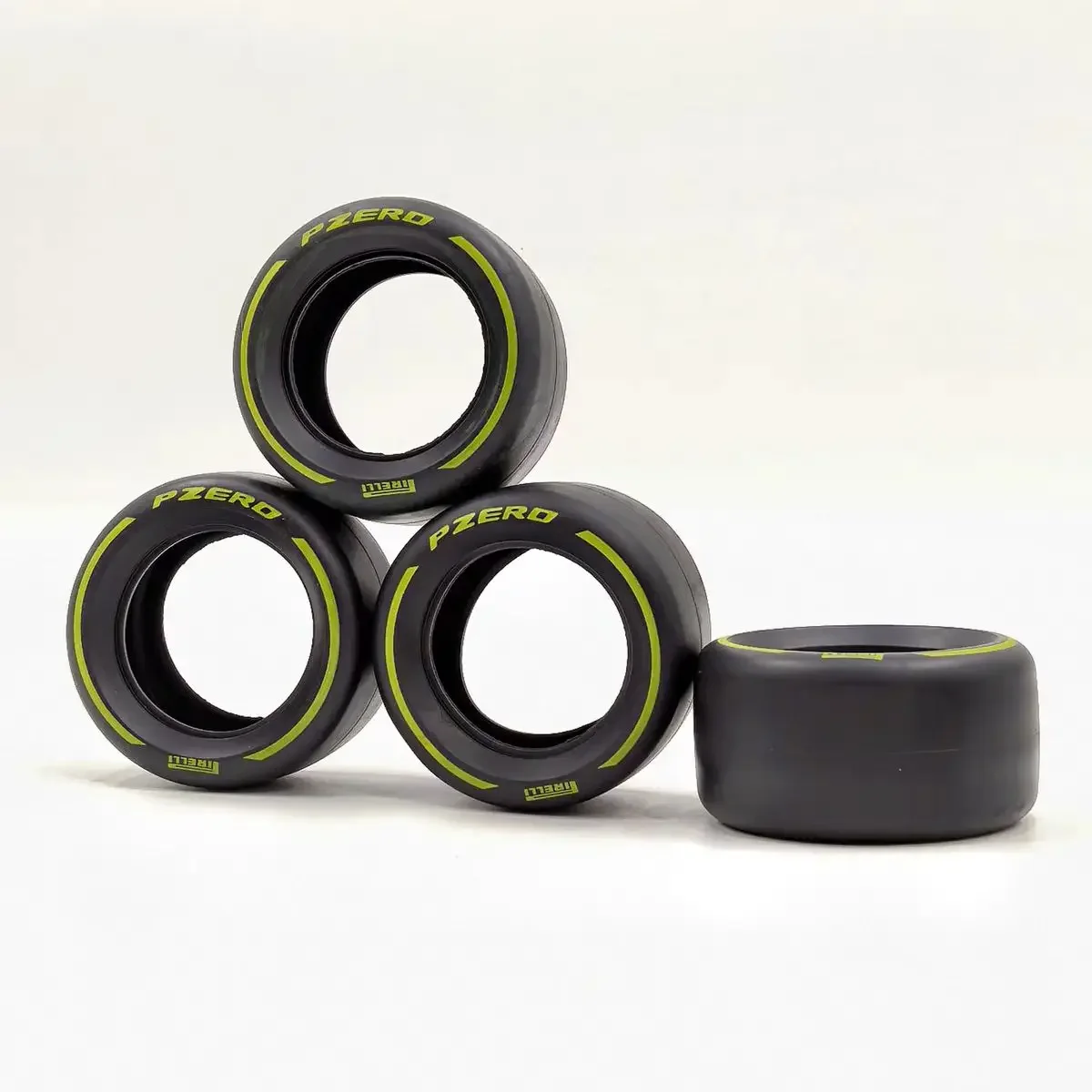 MOC F1 Autodrukbanden 4410 81,6 x 44 mm Compatibel met 42207 42206 Model MOC Building Technology Accessoires Blokken