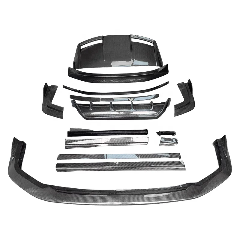 Custom made Hot Sale Body Kit forLexu s NX Modified Carbon Fiber Body Kits Front Lip and Rear Lip Corners Car Spoiler 2022+