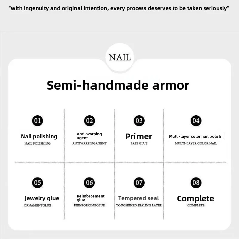 Uñas postizas de lujo hechas a mano, largas, en forma de ataúd, ojo de gato, francesas, con moño coqueto, estrella, diamante y perlas, dulces y reutilizables 6