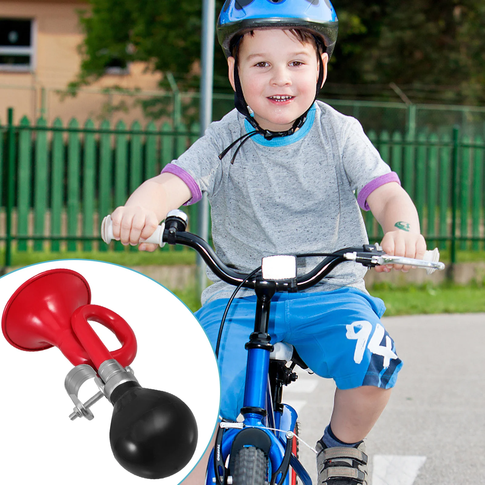 

Bike Bell Iron Material Portable For Handlebar Mount Left Right Side Road Mountain Urban Bike Outdoor Riding Horn Cycling