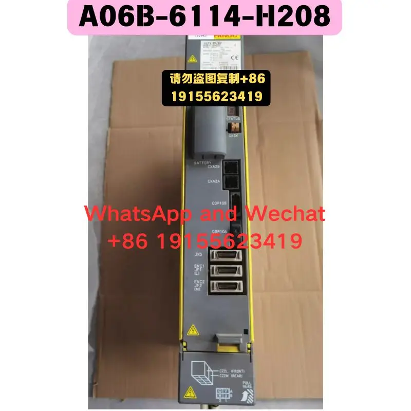 

Used A06B-6114-H208 Driver Functional test OK Quick delivery
