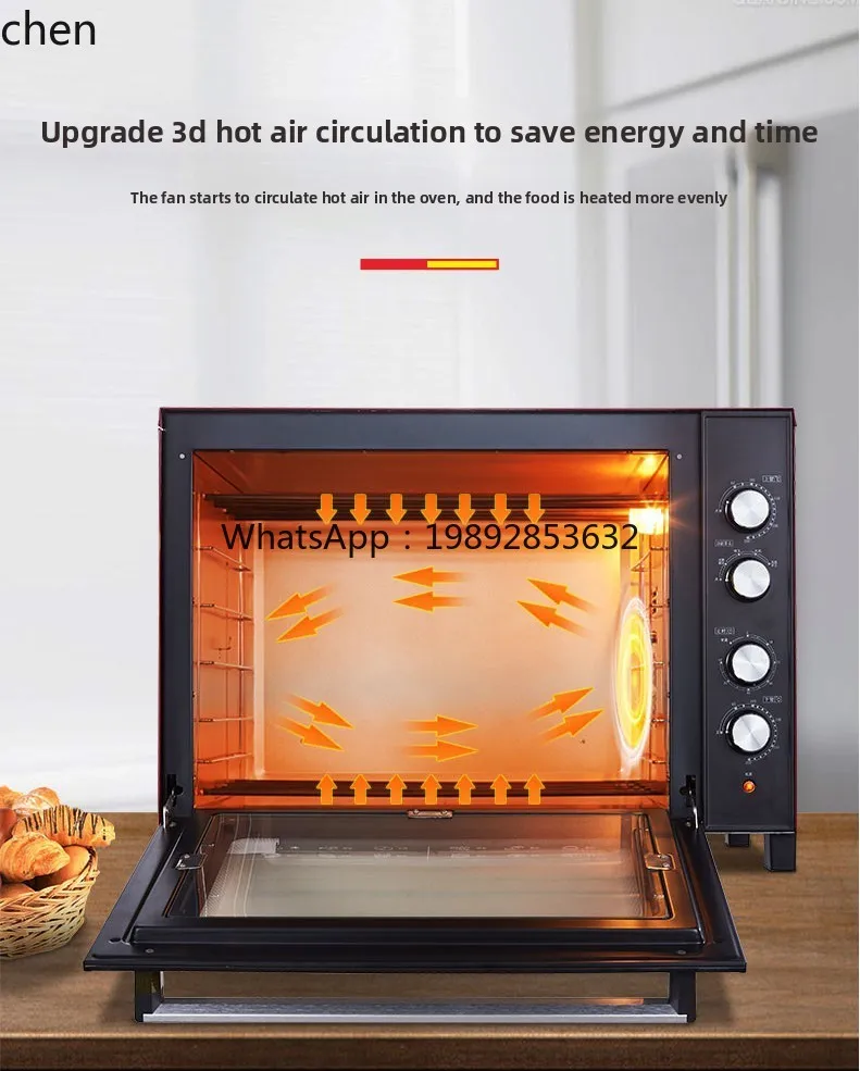 Piekarnik komercyjny KX, piec przepływowy, duża pojemność, do pieczenia ciast i chleba