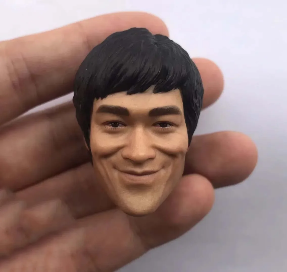 1/6 فنون الدفاع عن النفس الآسيوية نجوم رئيس نحت الذكور الجندي ركلة الملاكمة رئيس لعب نموذج ل 12in عمل الشكل جمع الهوايات