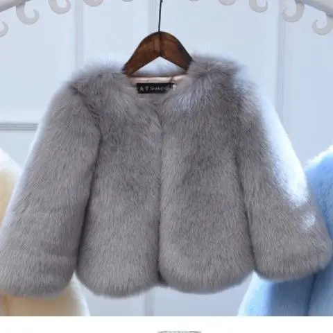 2025 Winter New Arrival for Girls Short To Medium Length Thickened Korean Princess Fur Trimmed Coat with Round Neck
