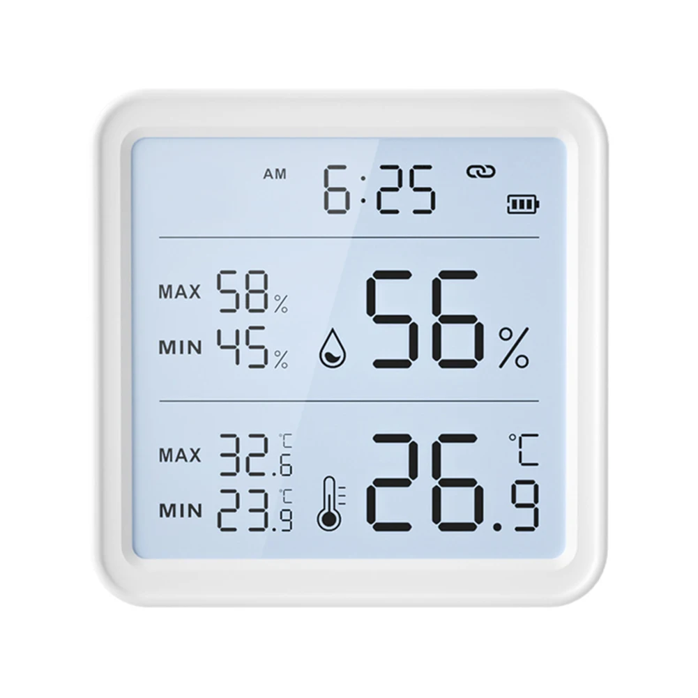 Humidity Monitor Digital Sensor Data Storage Hands-Free Inquiry Humidity Data Logging Digital Temperature And Humidity Sensor