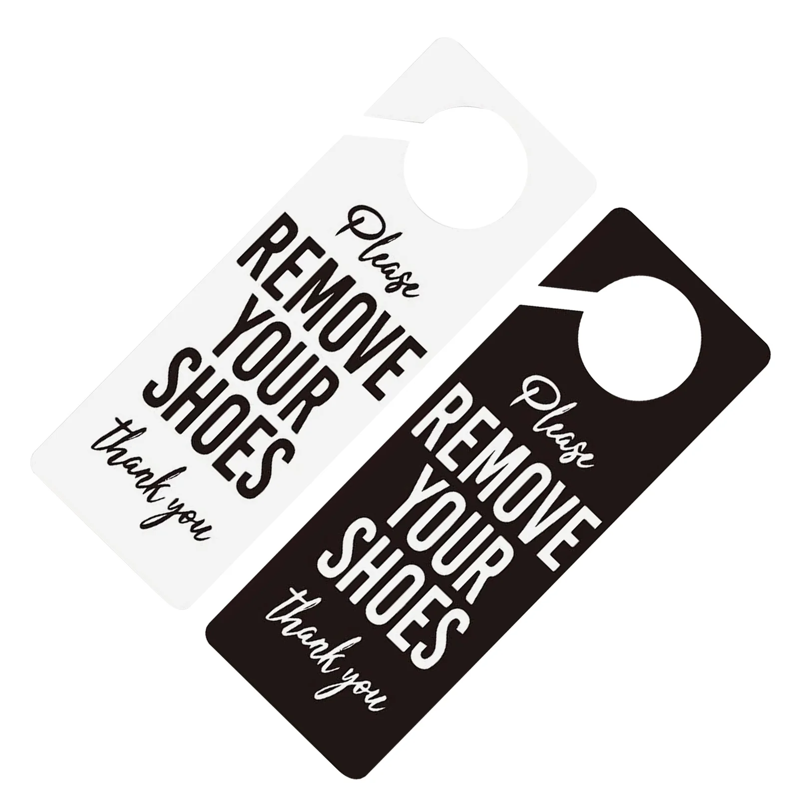 

2 шт. Забавная табличка-вешалка «Снимите обувь» для дома, офиса, спа-салона, отеля, прихожей, на дверную ручку