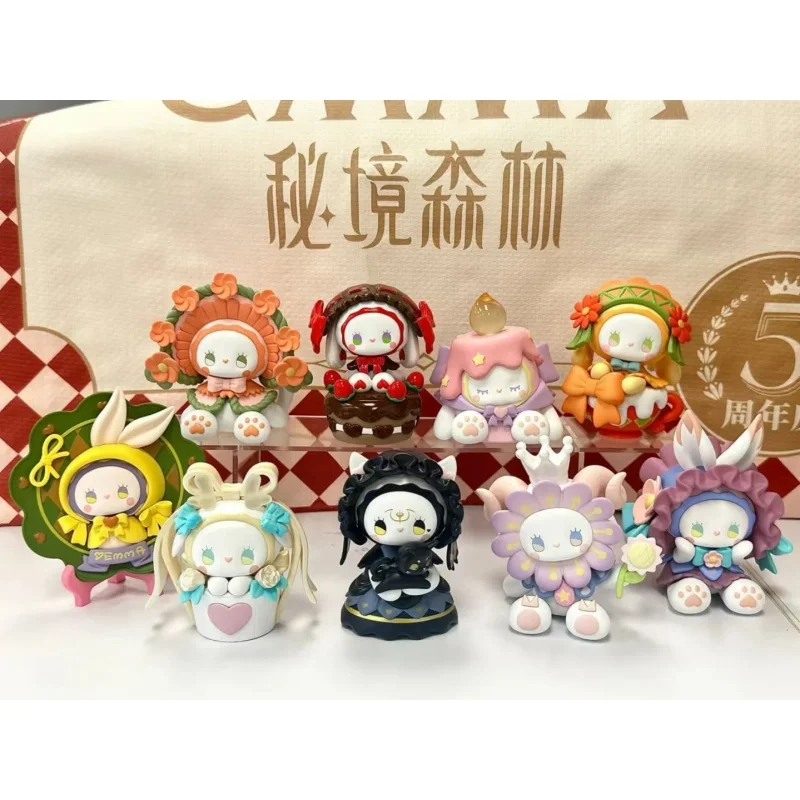 

EMMA Blind Box Secret Forest Birthday Candle Cute Action Figure Mystery Box Surprise Bag Desk Decor Ornament Model Gift Toy