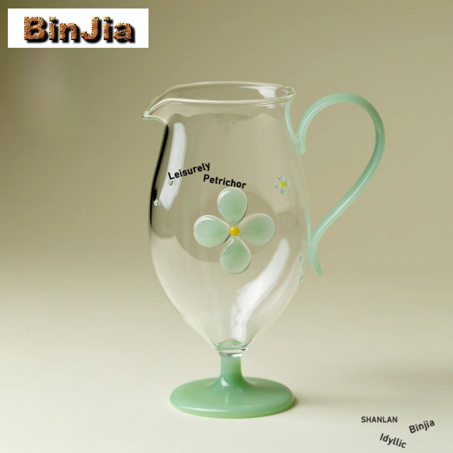 

250 мл стеклянный кувшин для чая с высокой ножкой, диспенсер для ча-ча-хай, чашка правосудия, кружка для напитков, подарочные принадлежности