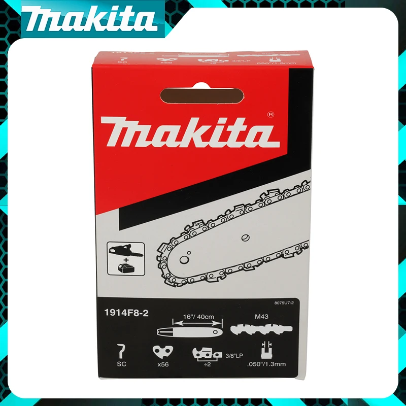 

Makita 1914F8-2 Chainsaw Chain 16 Inch 3/8 Pitch 56 Drive Links Wood Cutting Saw Replacement Power Tool Accessories