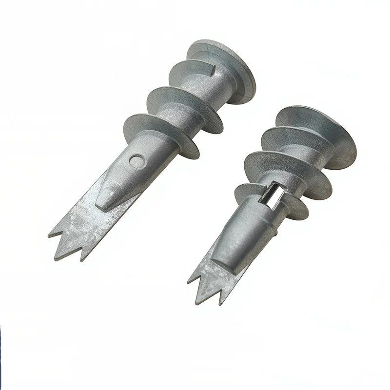 Zinc Alloy Drywall Anchor with Galvanized Phillips Drive Screws Flat Head Pan Head Screw Hooks for Hanging Plant Hollow Wall