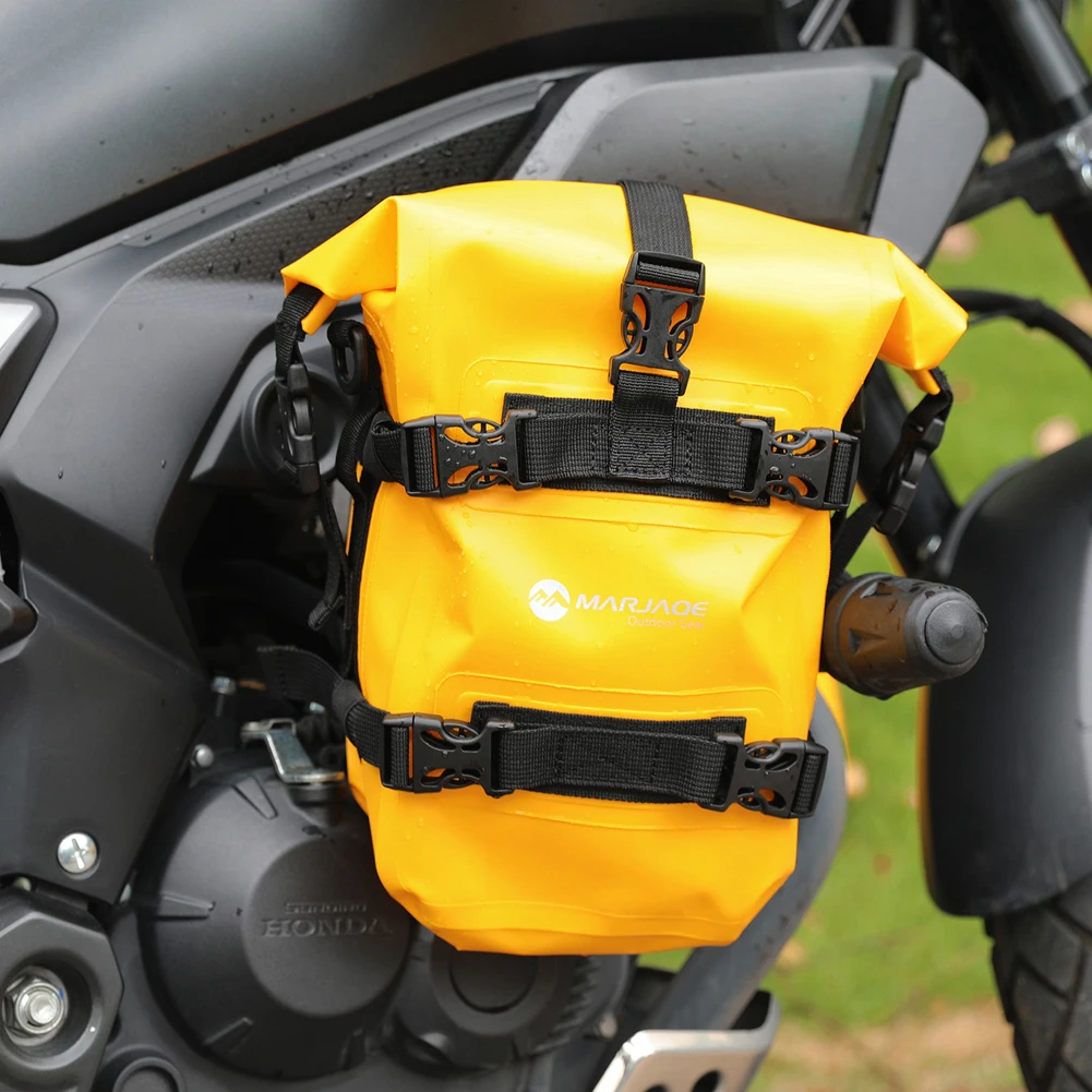 Wodoodporna torba bagażnikowa na tylny bagażnik motocykla 8L z paskiem na ramię, profesjonalne akcesoria motocyklowe