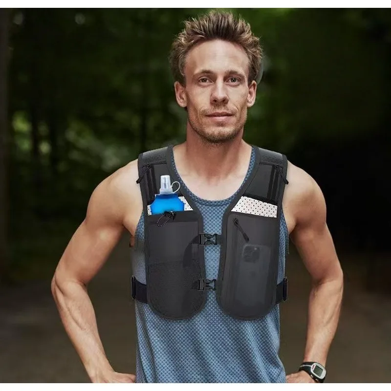 

Night Running Safe Cycling Hiking Reflective Sports Vest Protective Gear Holiday Gift Sports Vest Reflective Breathable Vest