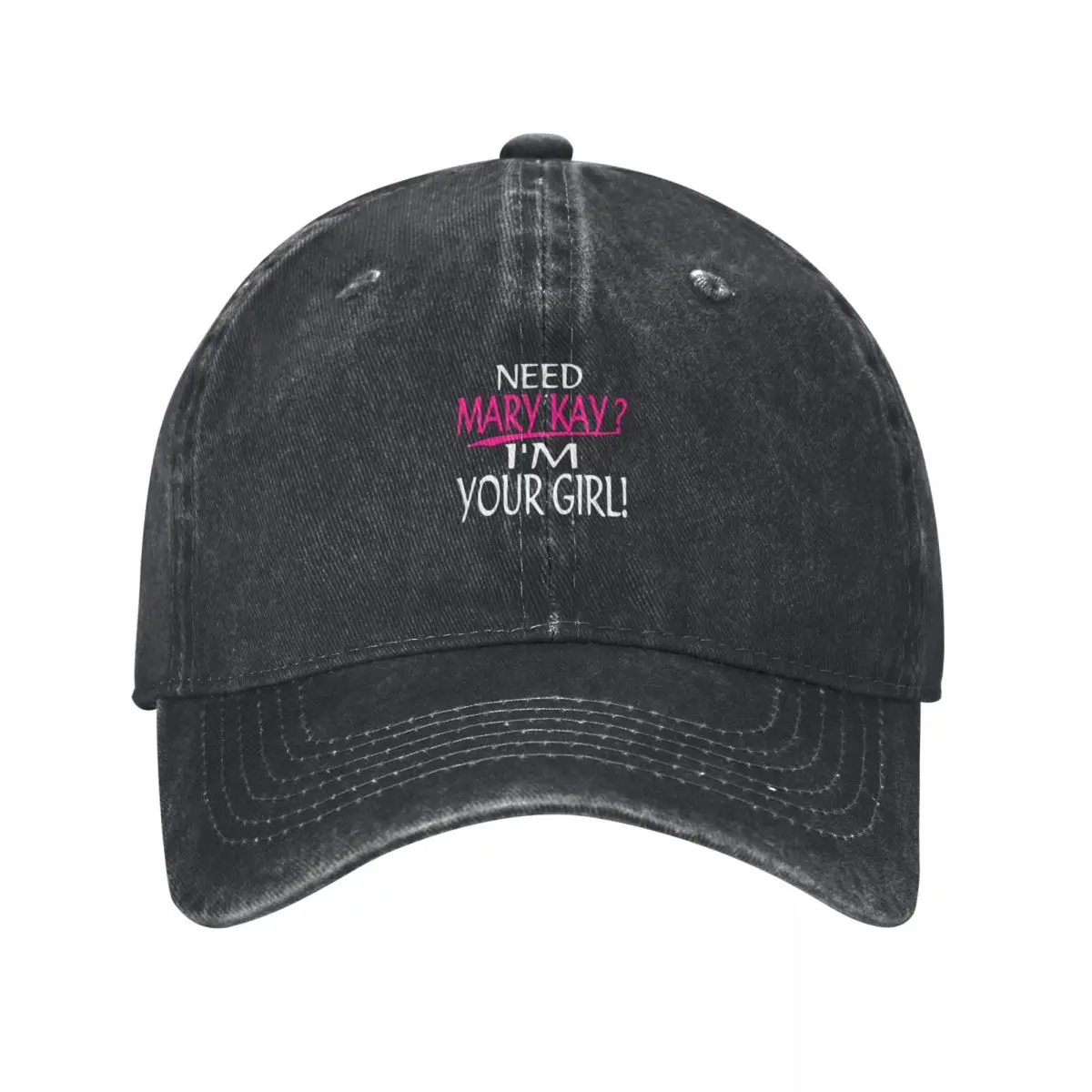 Need Mary Kay I_m Your Girl Mary Kay Baseball Cap Streetwear Sunscreen Women's Hats Men's