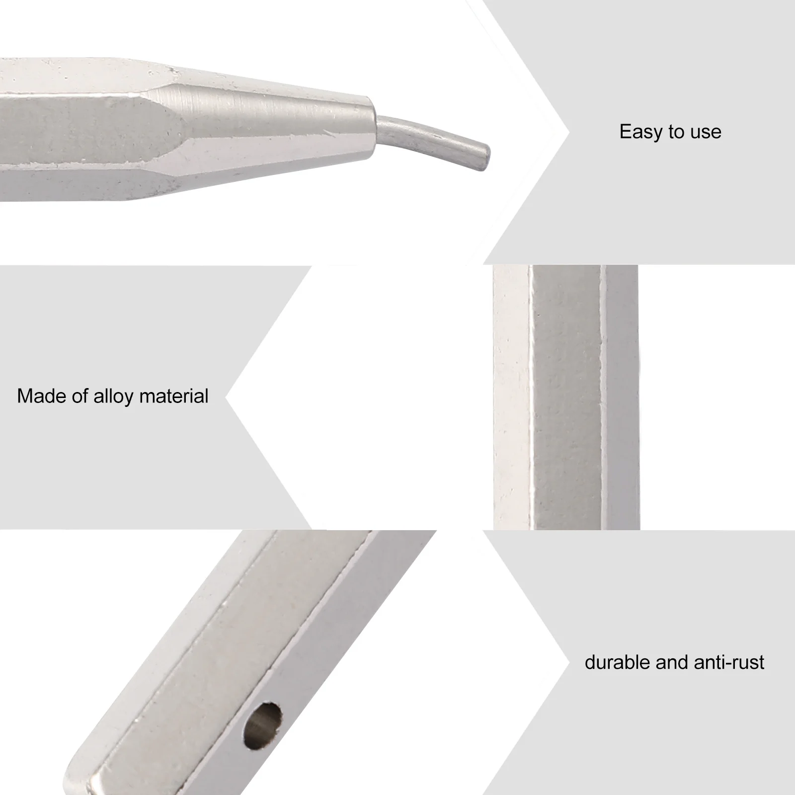 Violin Chin Rest Wrench Lightweight Durable Alloy Anti-Rust Handy Wrench Tool for Chin Rest Shaft Installation Repair Violin