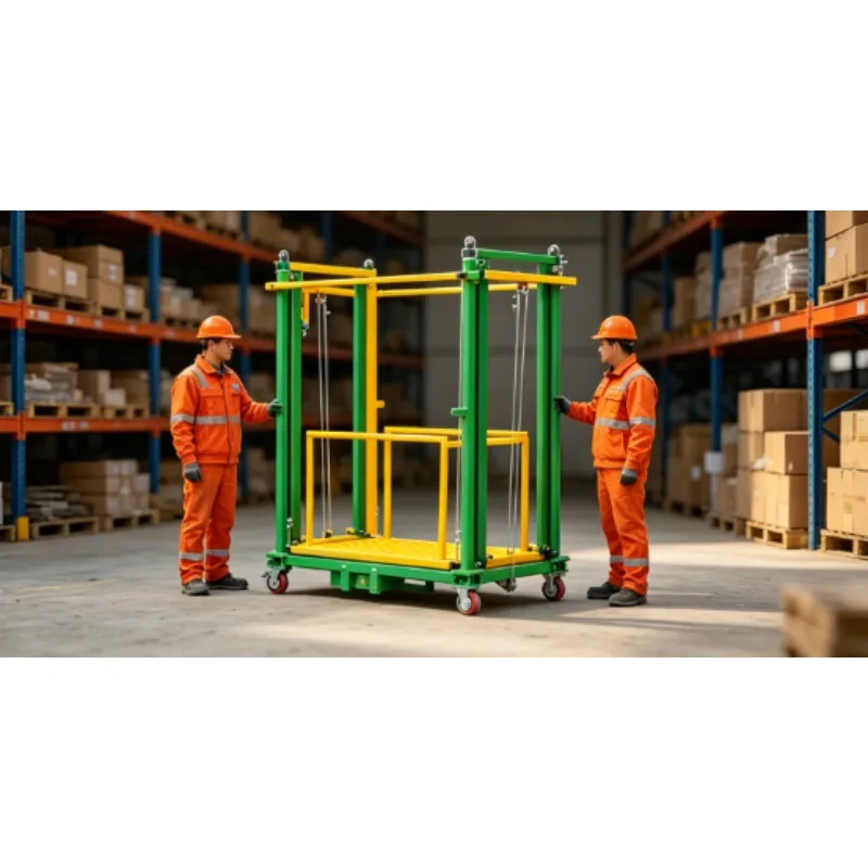Electric Scaffolding Lift Platform 500kg 2-15M with Wireless Remote Control for Efficient Installation and Painting