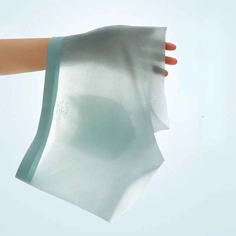 Man Open Hole Glan Foreskin Ring Underwear Crotch Expose Enhance Underpants Boxers Lingerie Bulge Pouch Cool Boxers Sexy Boxers