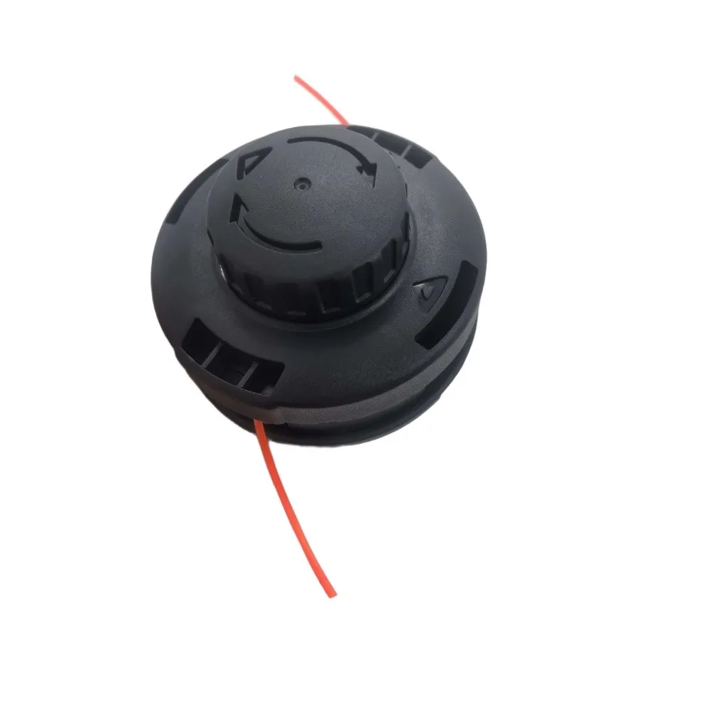 /Black /Plastic /Automatic Feed Grass Trimmer Head 191D89-4 Left Hand Thread For For M10 X 1.25 Cordless Lawn Mower Brush Parts