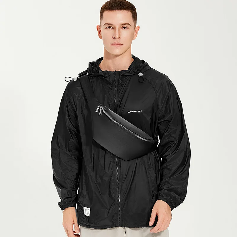 

Japan Men Waist Bag Nylon Cloth Man Shoulder Crossbody Belt Pouch 2025 Japanese Chest Bags Waterproof Male Fanny Pack Travel