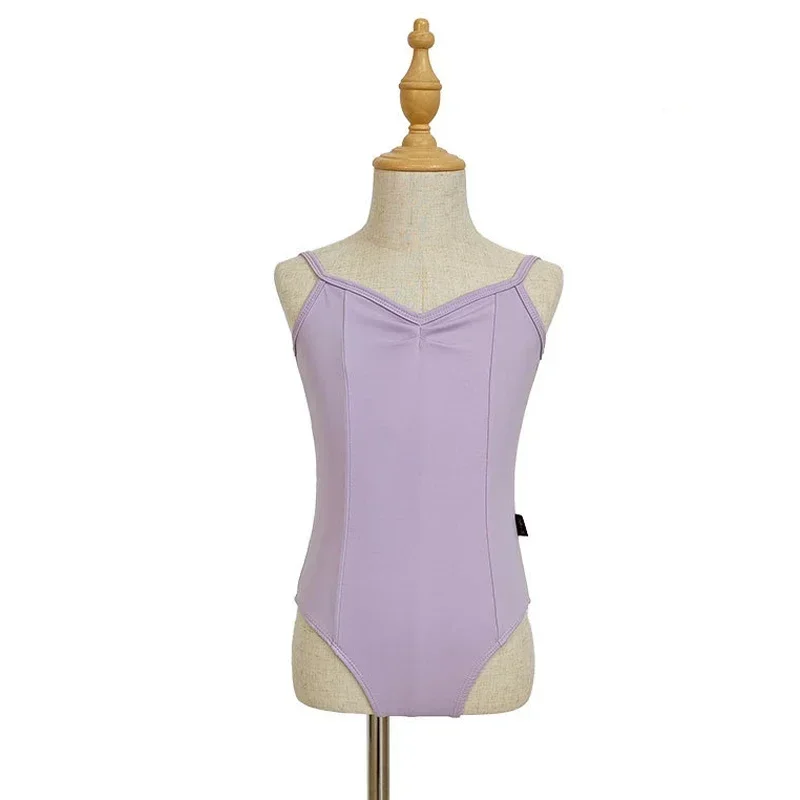 Vestido de leotardo de bailarina de Ballet para niños, leotardo de gimnasia para niñas pequeñas, Ropa de baile de bailarina, monos, mono, disfraz de tutú