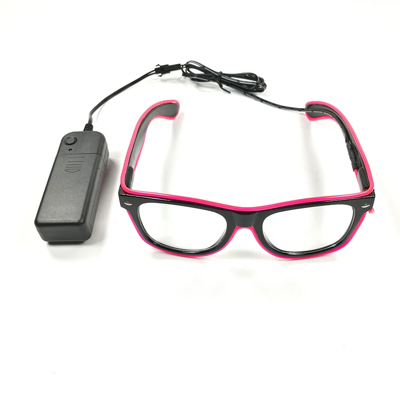 Fashion LED Glowing Sunglasses Luminous Glasses With Light Fluorescent Wedding Party Gafas Props Neon Glasses DJ Bar Supplies