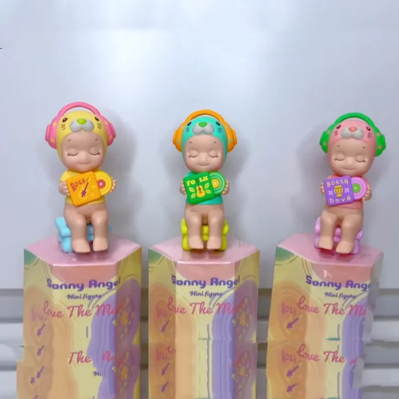 

Серия Sonny Angel Love The Music: Слепая коробка-сюрприз, настольное украшение, игрушки-фигурки, аниме-модель, милый подарок для девочки