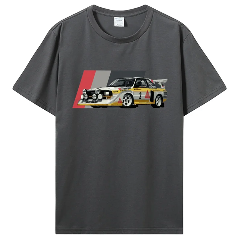 Sport S1 E2 Group B Rally Car Stig Blomqvist Mikkola And Walter  T-Shirt Casual T Shirt Cotton Tops Men's Clothing Unisex Tshirt