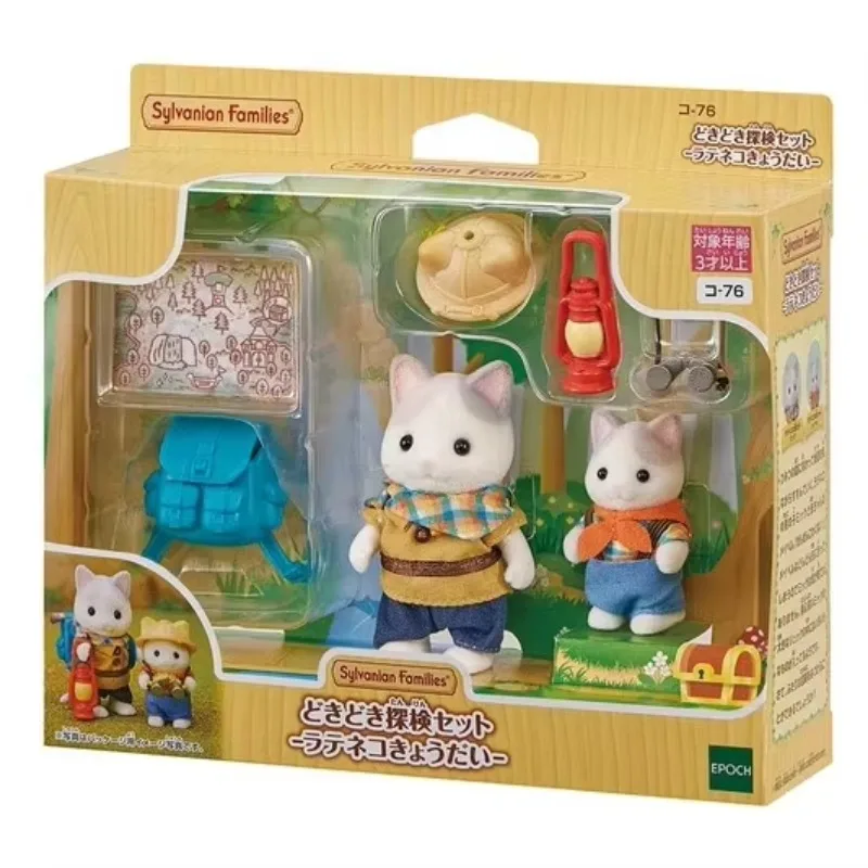 Sylvanian Families Anime Mädchen Figuren Baby Serie Figur Möbel Set PVC Statue Modell Puppe Sammlung Ornamente Geschenke Spielzeug