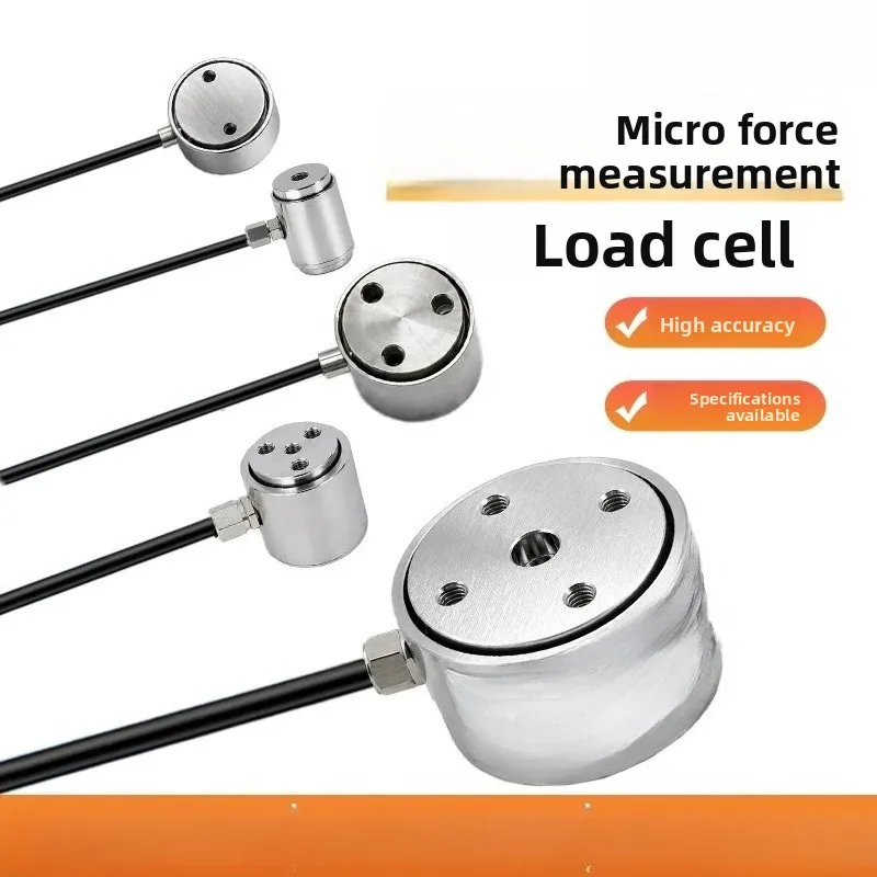 High Precision Load Sensor Industrial Grade Stainless Steel Miniature Force Measurement Pressure Pull Pressure Weight Control
