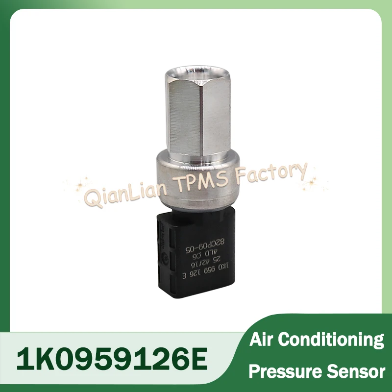 

1pcs 1K0959126E Air Conditioning Pressure Sensor Switch For Skoda Volkswagen Beetle Golf Jetta Audi A4 Q7 Tt Porsche Boxster