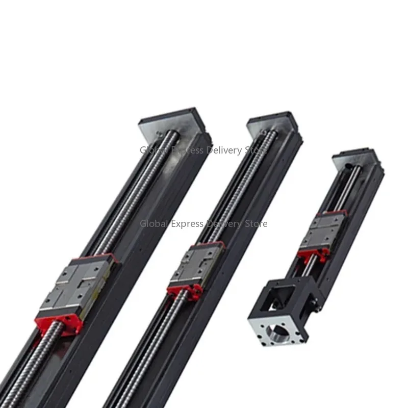 250mm High-Speed High-Precision Linear Module - Servo/Stepper Motor Arm with 50mm Linear Shaft & Guide