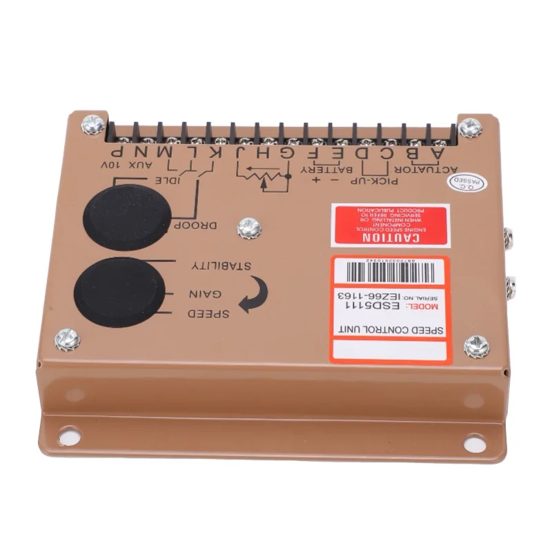 Electronic Governor Generator Engine Speed Control Board Iron Regulator ESD5111 DC 12V/24V