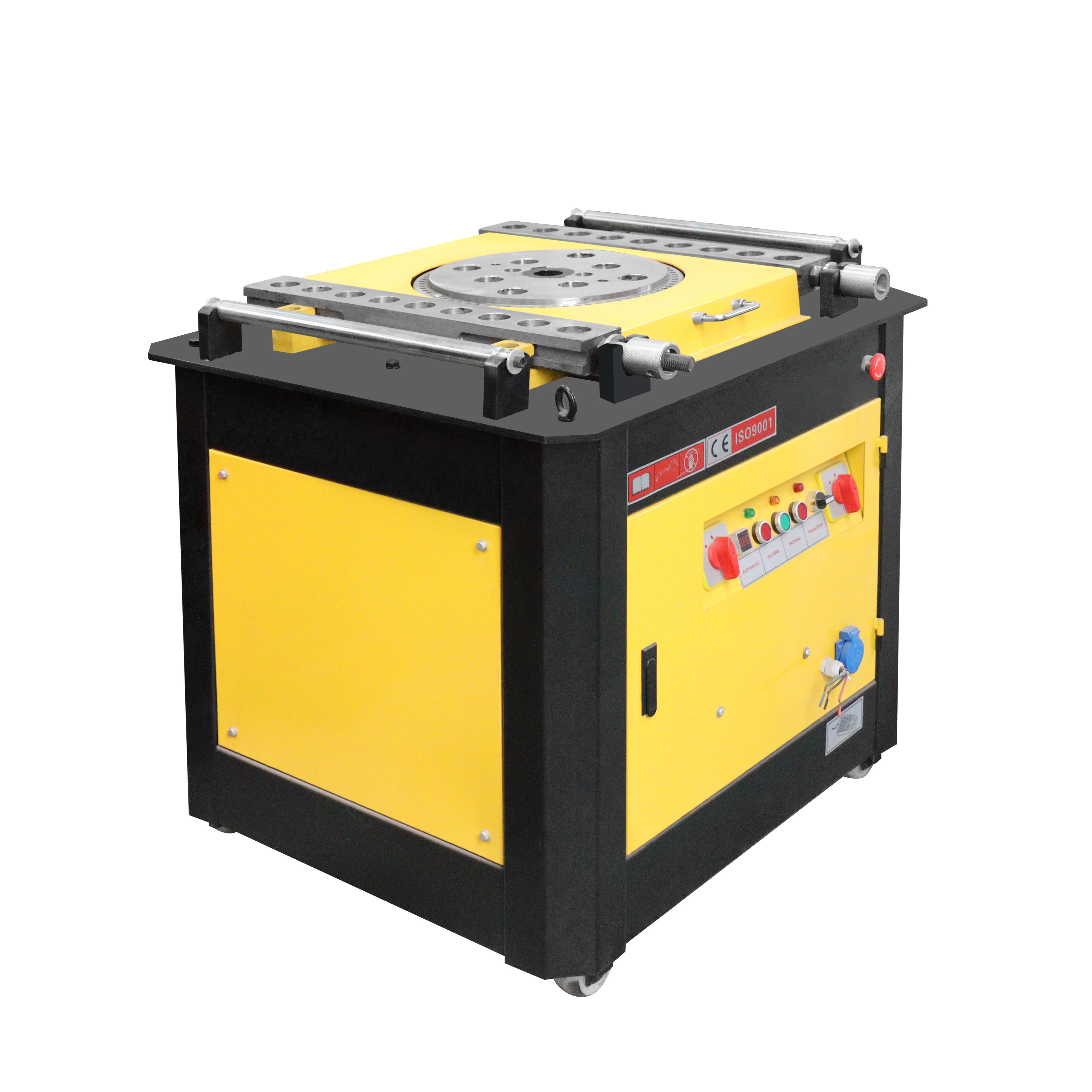 GW50 380V 4KW Cnc Auto Rebar Stirrup Bender GF32 Ring Making 6-50mm Arc Pipe Steel Bar Bending Machine for Die Making