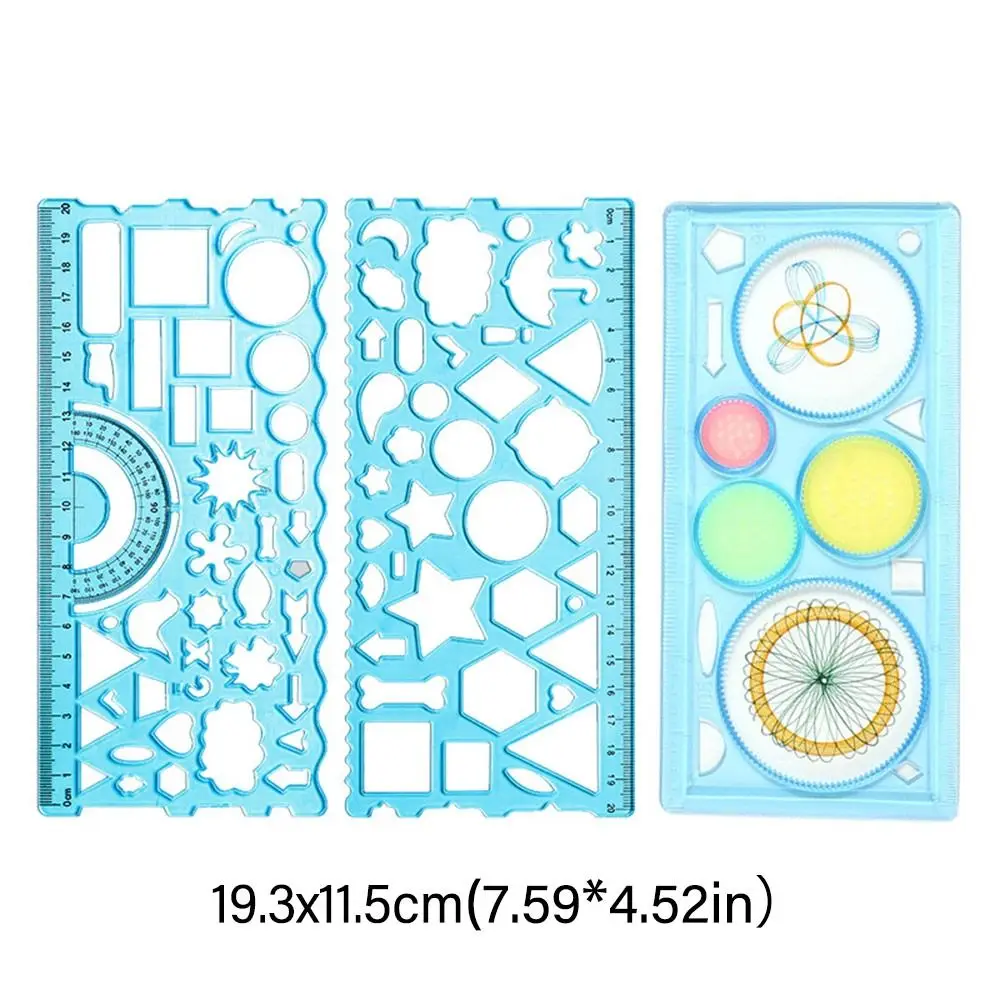 Oval Geometric Template Curve Pattern Multi Shaped Geometric Drawing Painting Drawing Template Ruler Learning Measuring Tool