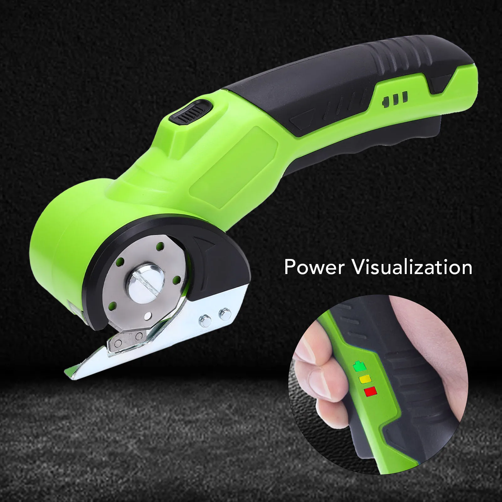 

Electric Scissors High Efficiency Accurate Rechargeable Li Battery Powered Electric Leather Scissors for Handcraft