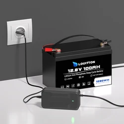 12V 100Ah 24V 100Ah Lifepo4 Battery Pack 12v 50Ah Portable Power Bank Rechargeable Lithium Batteries Used for EV RV