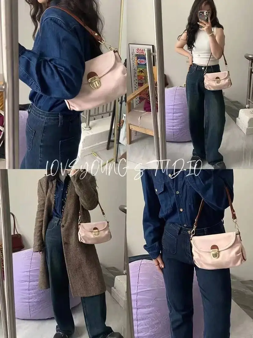 Bloom Sweet Cool Y2k Handbags Women 2023 Spring Fashion Elegant Shoulder Bags Ladies Haruku Vintage Bolso Mujer Aesthetic