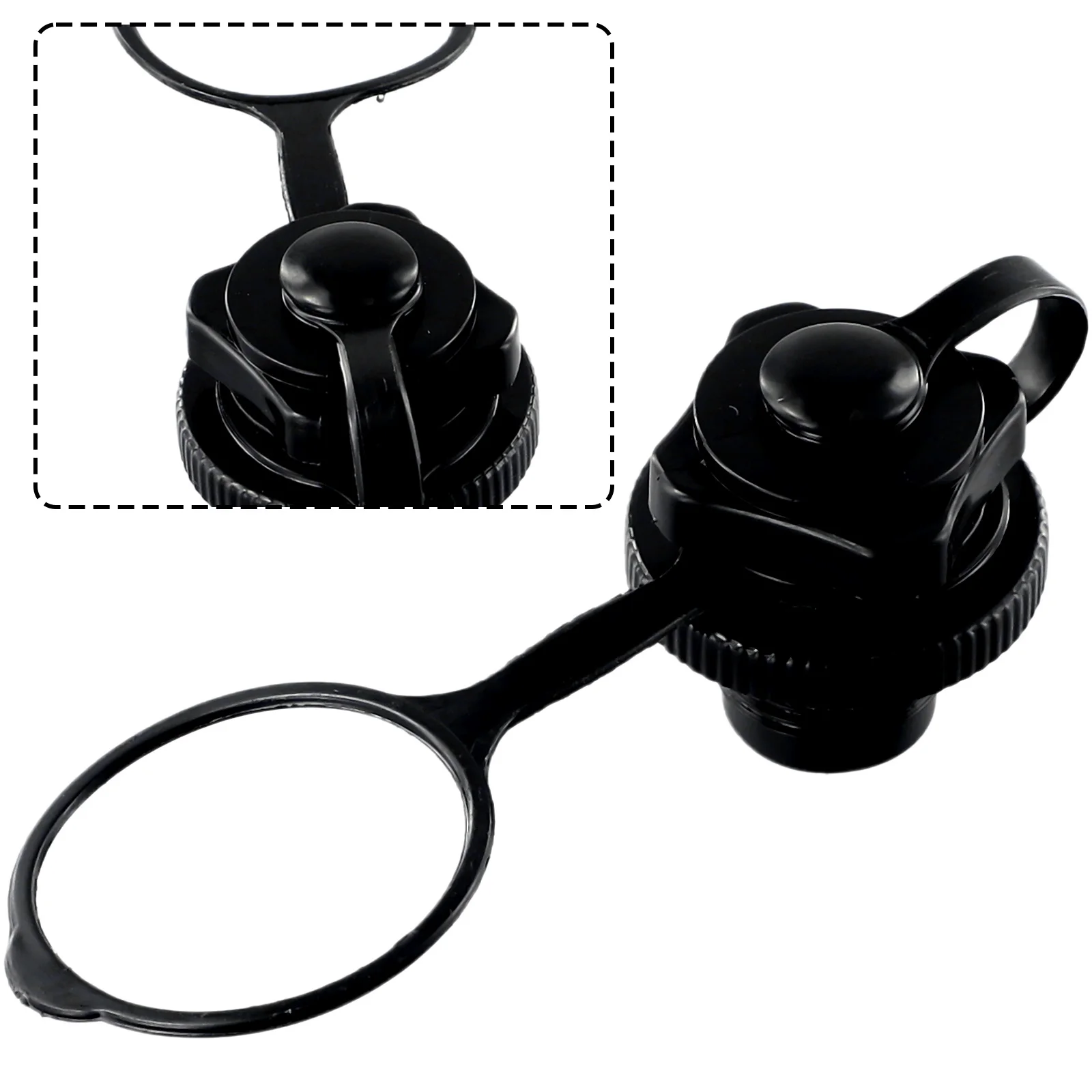 Air Cap Screw Air Valve Black Boat Toy Canoes Pool Rafts Accessories Rubber Dinghys Useful Airbeds BIGMOUTH Inflatables
