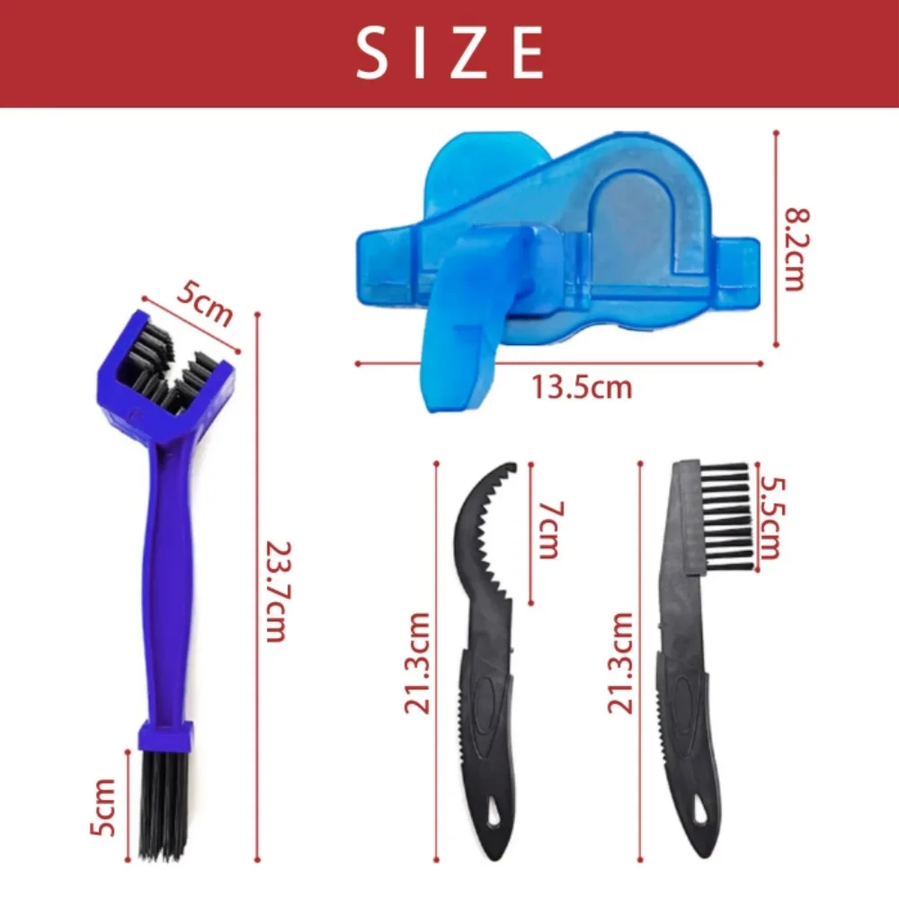 Bike Chain Cleaner Kit Including Chain Oil Lubricant,Bike Chain Degreaser,Chain Scrubber and Bicycle Cleaning Brush Tools image 6
