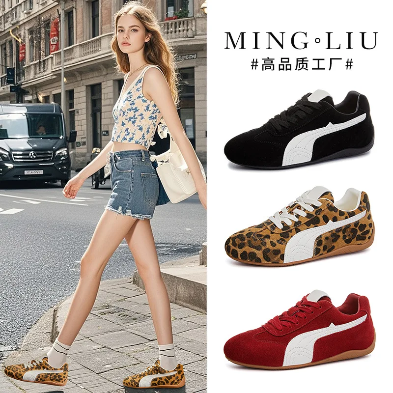 

Кроссовки из натуральной кожи, женские кроссовки на плоской подошве, модная повседневная обувь на шнуровке, весенне-летние туфли на плоской подошве