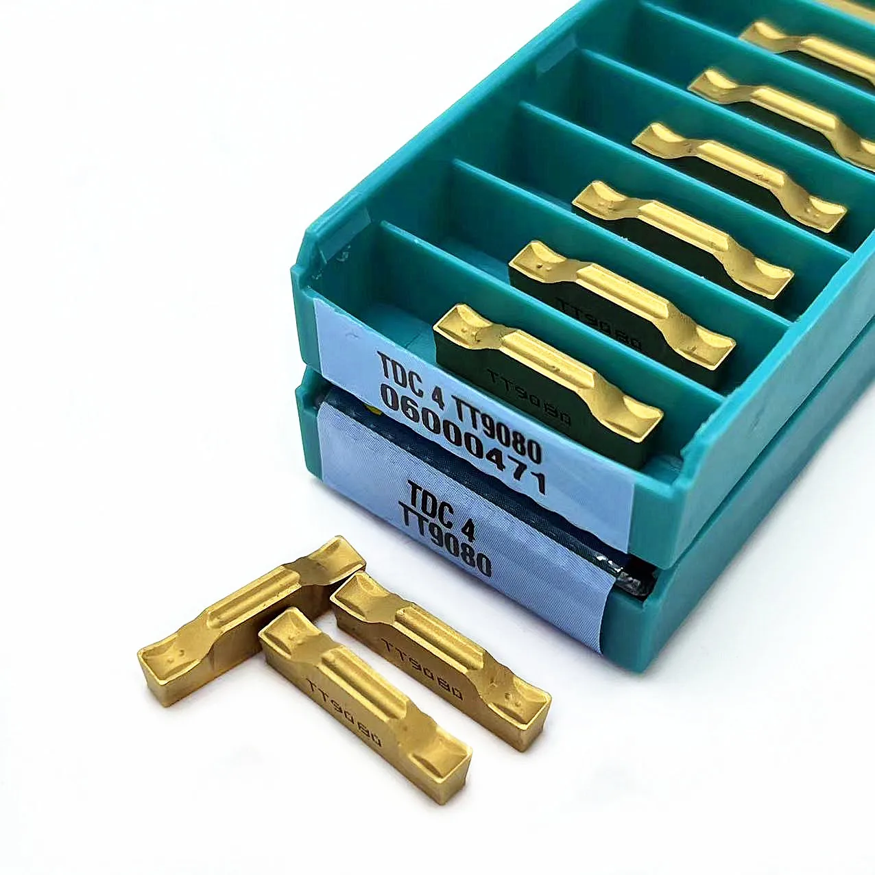 10PCS TDC2 TDC3 TDC4 TT9030 TT8020 TT9080 utensile per tornitura inserto in lega di metallo duro CNC per la lavorazione dell'acciaio lama in lega dura di metallo