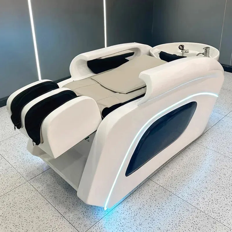 

2025Новый массажер для головы для парикмахерских, кресло для шампуня, умывальник для салона красоты, спа, стилиста, расслабляющий, полный